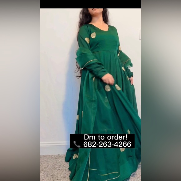 Anarkali set. Lehenga. Salwaar kameez. Message for real price. - Picture 5 of 6